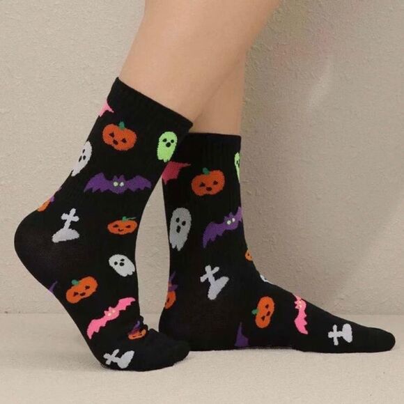 Cute Halloween Socks  - Picture 1 of 3